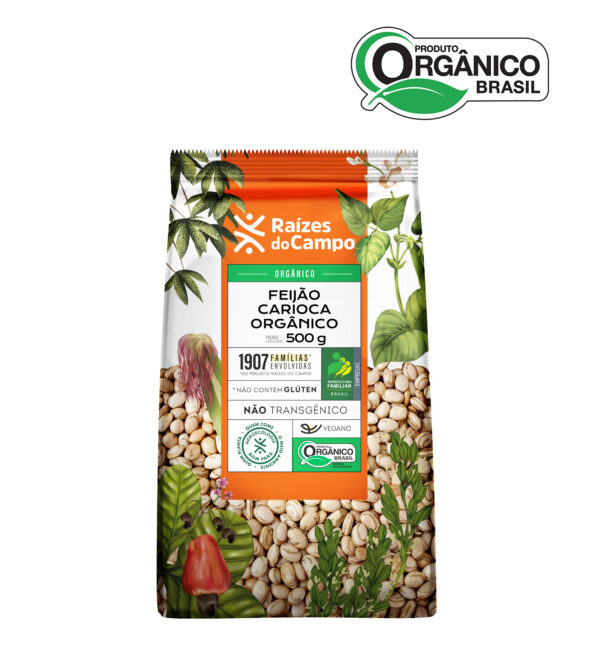 Feijão Carioca Orgânico 500g